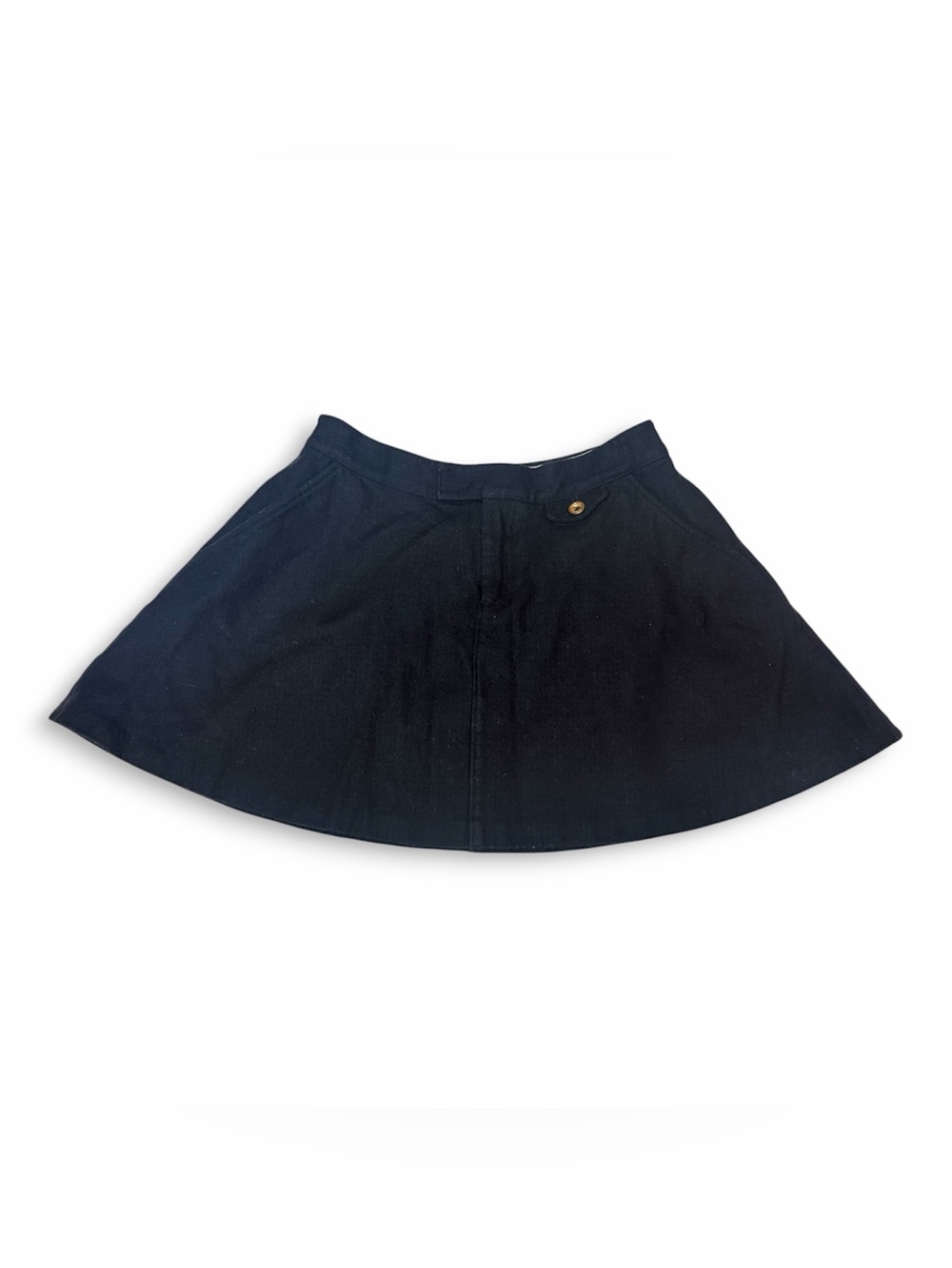 Juicy Couture Wool Blend Navy Blue Mini Skirt Preppy